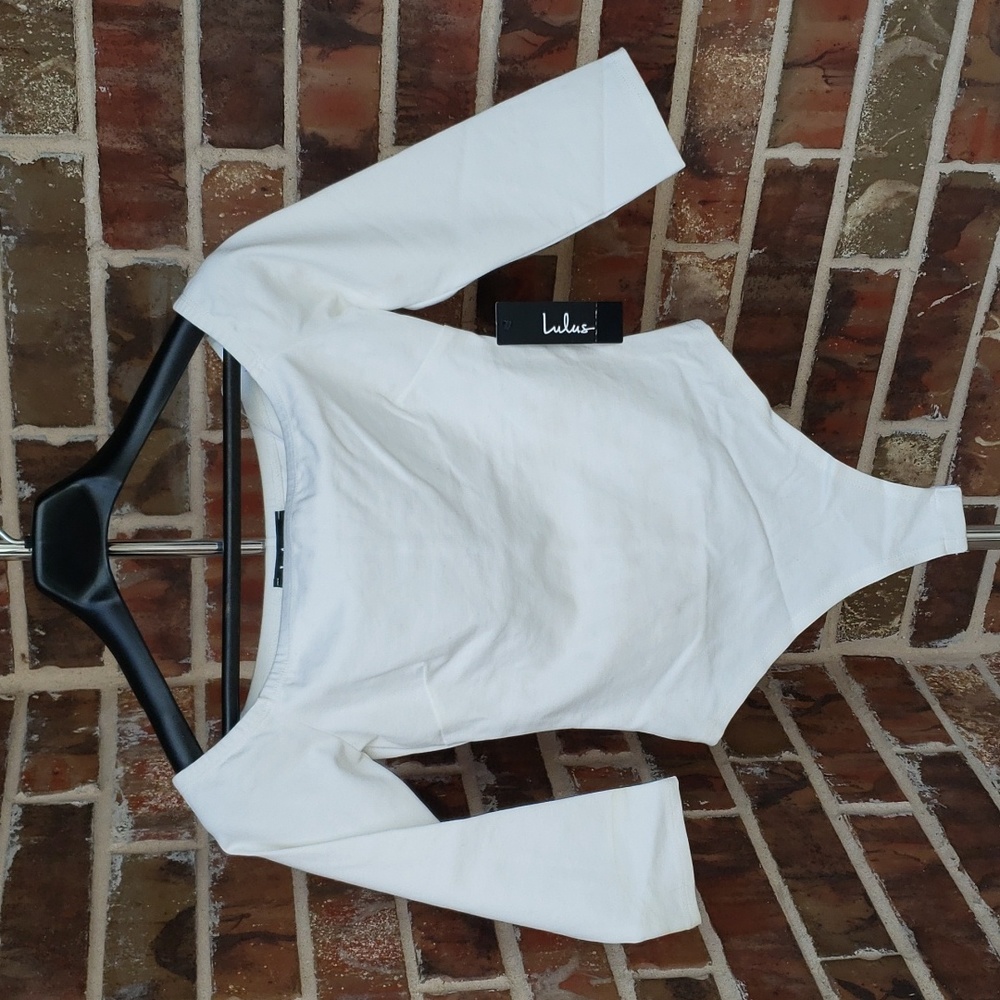 White Off-shoulder Body Suit